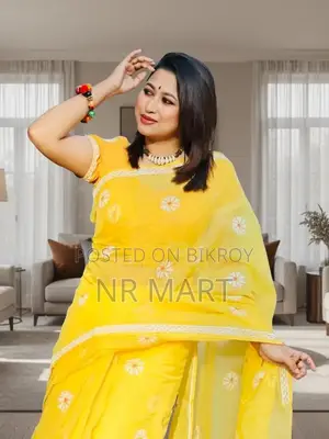 Premium Block Print Saree with Blouse Piece