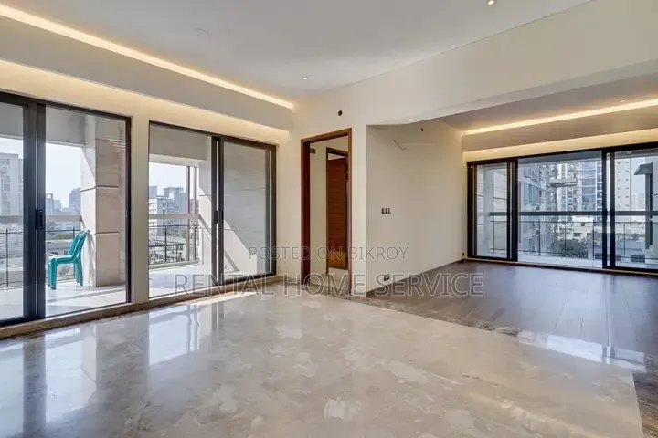 3-Bedroom Apartment in Semi-Furnished for Rent