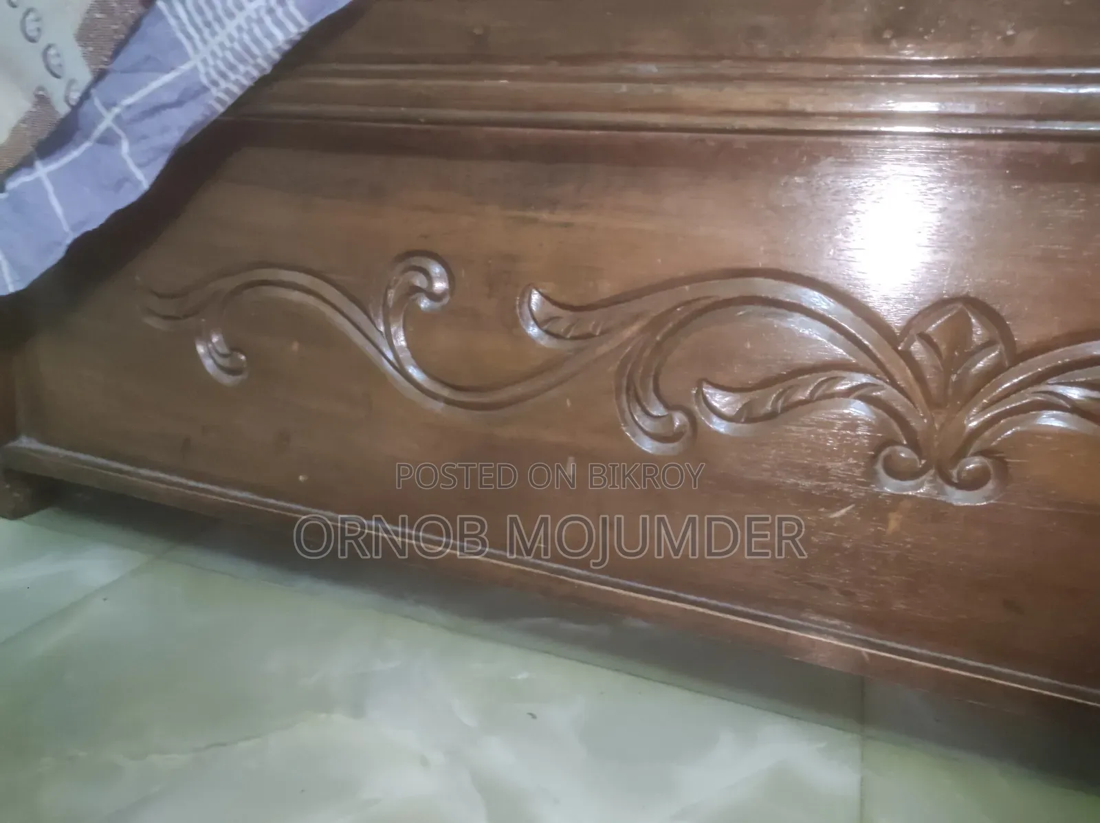 কাঠের খাট