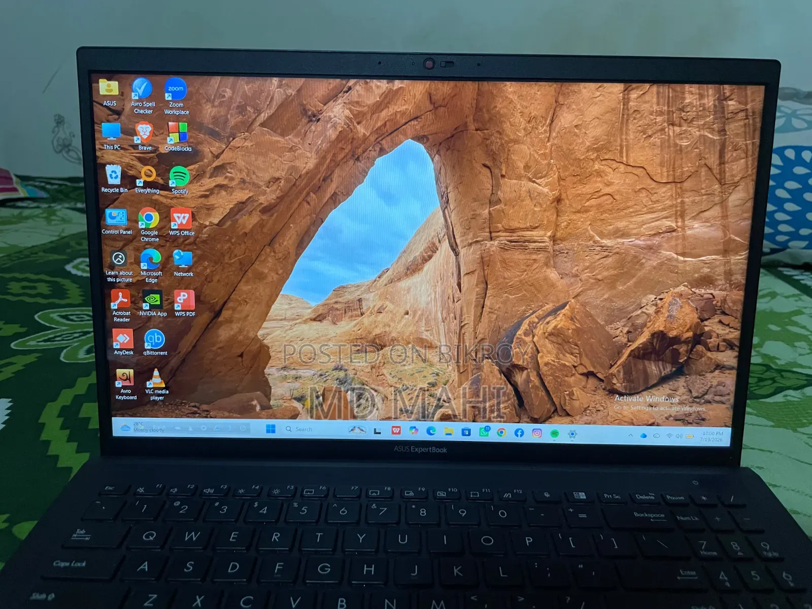 Laptop ASUS ExpertBook B1 16GB Intel Core I5 SSD 512GB