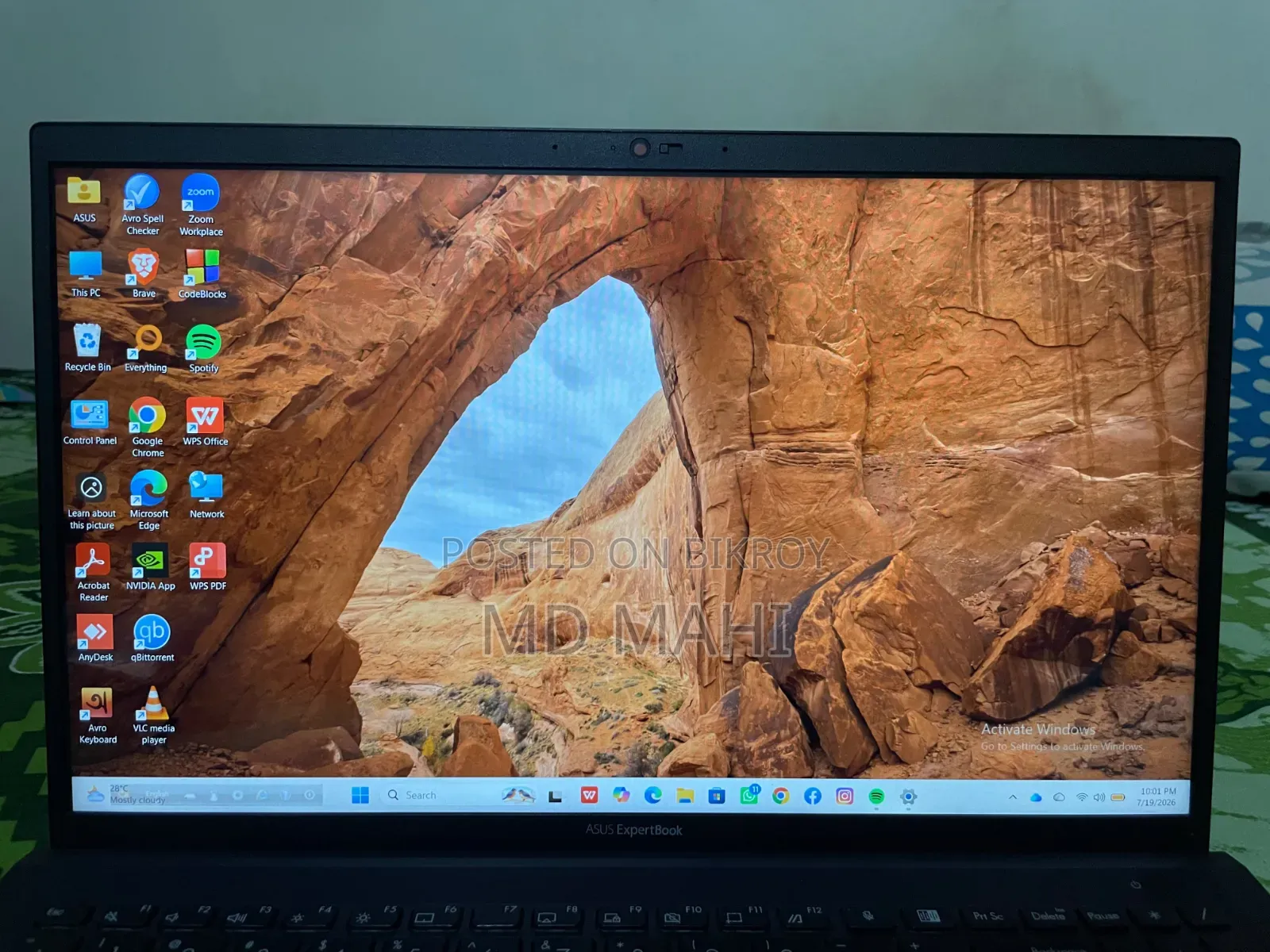 Laptop ASUS ExpertBook B1 16GB Intel Core I5 SSD 512GB