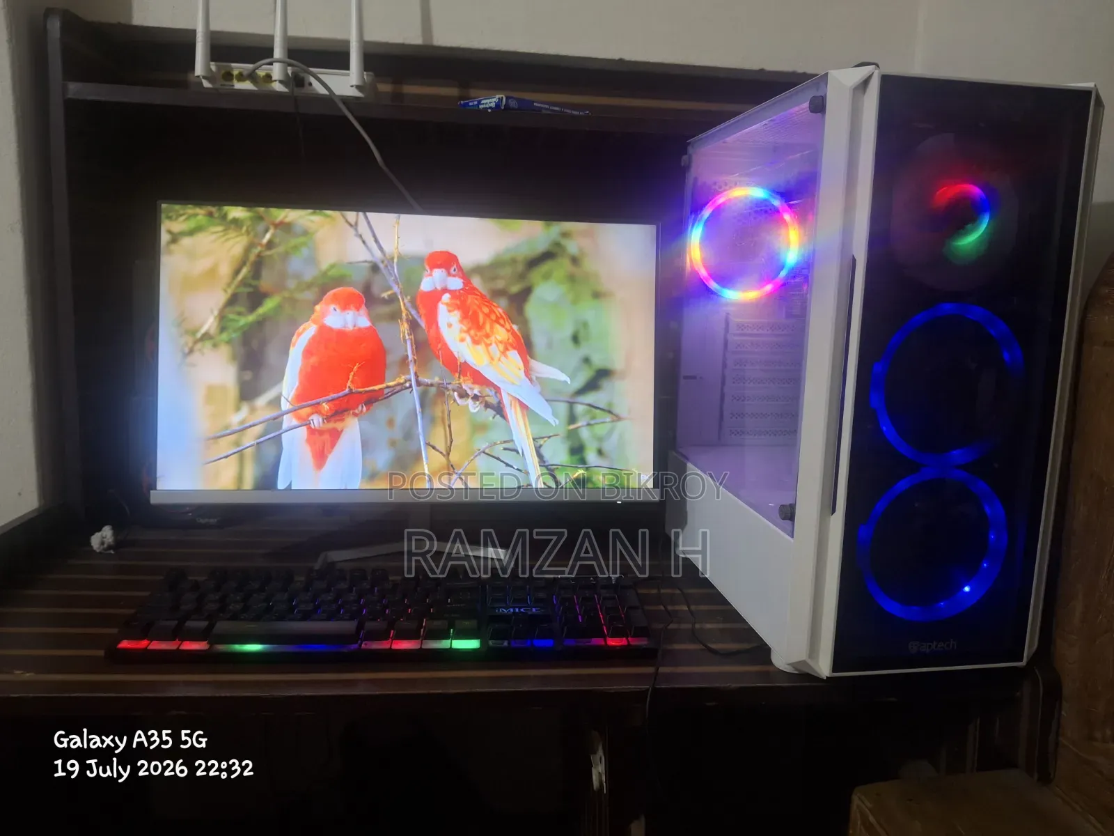 Desktop Computer 8gb AMD SSD 512gb