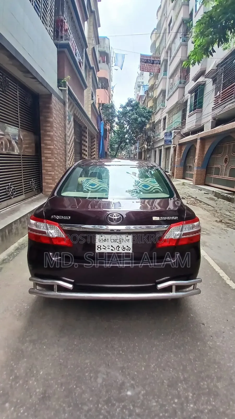 Toyota Premio 2015 Maroon