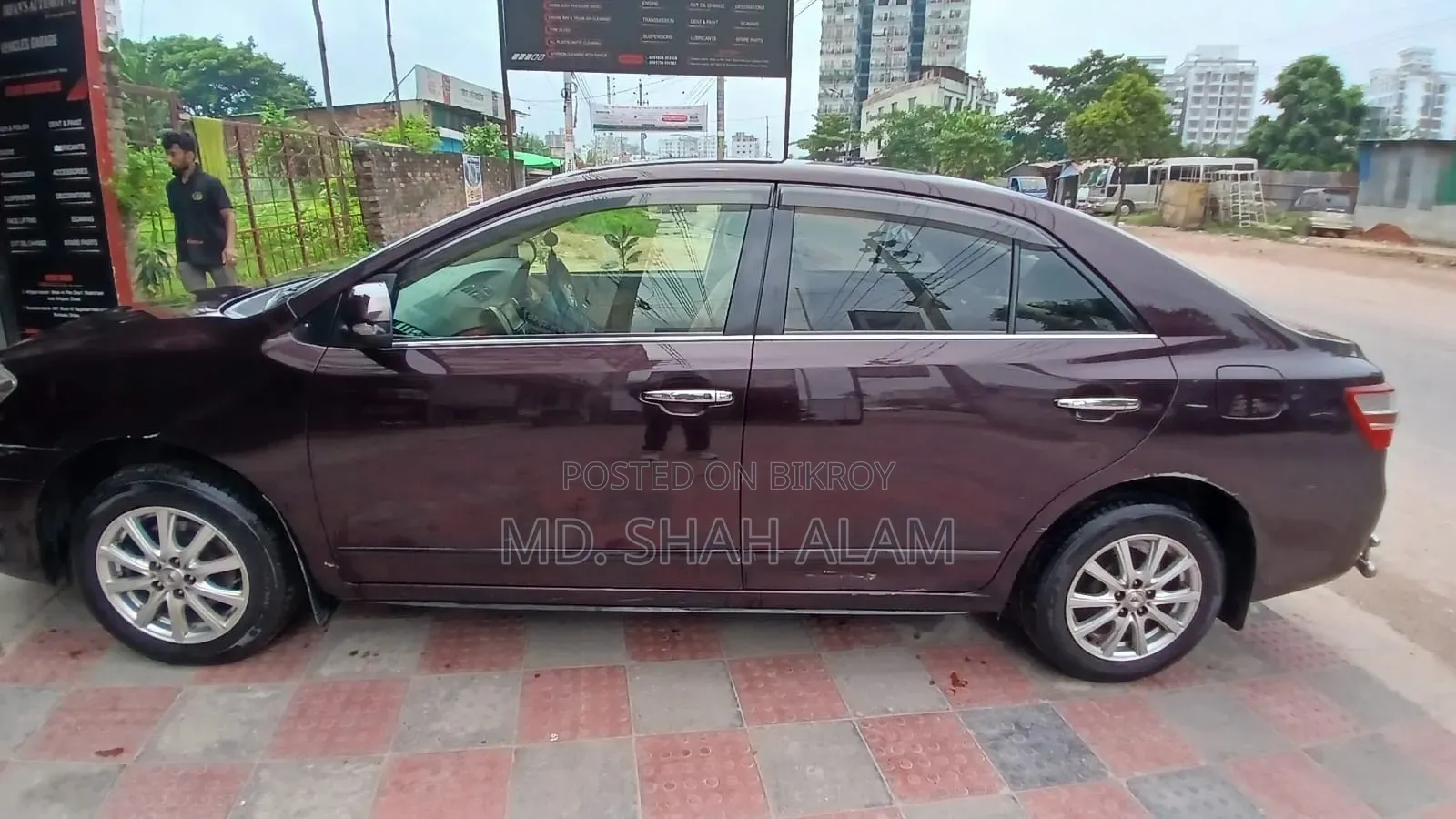 Toyota Premio 2015 Maroon