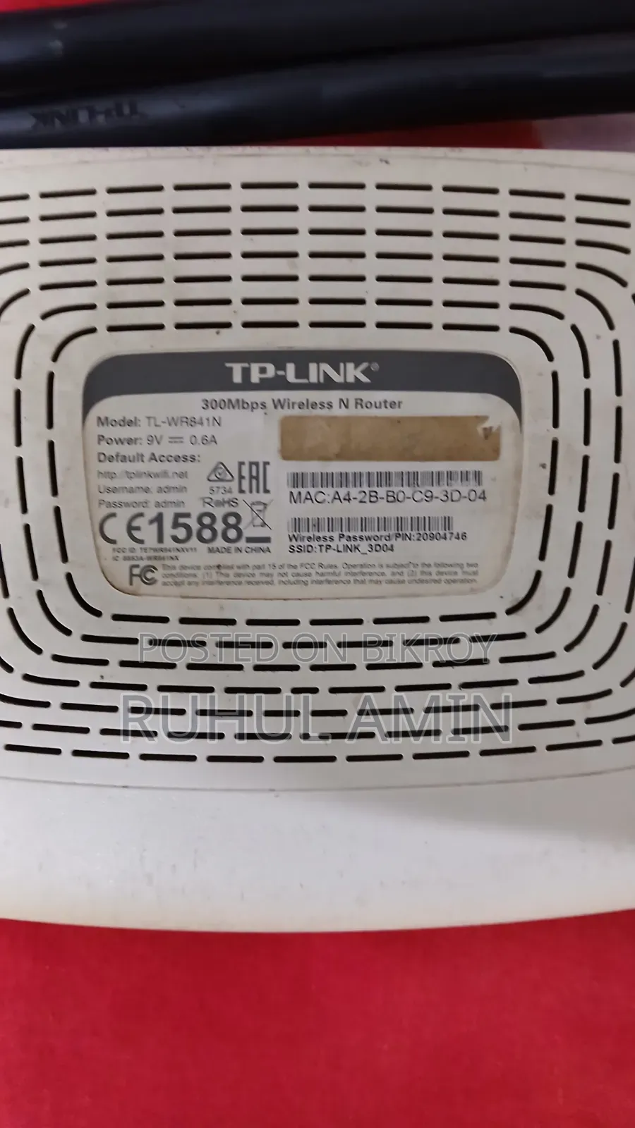 Tp Link Tl-Wr841n