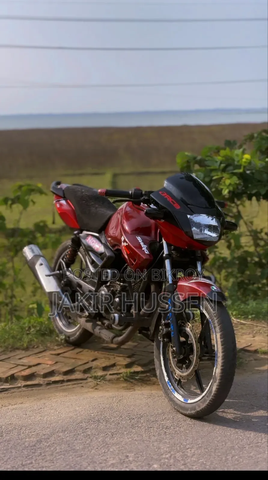 TVS Apache RTR 160 2V 2011 Red