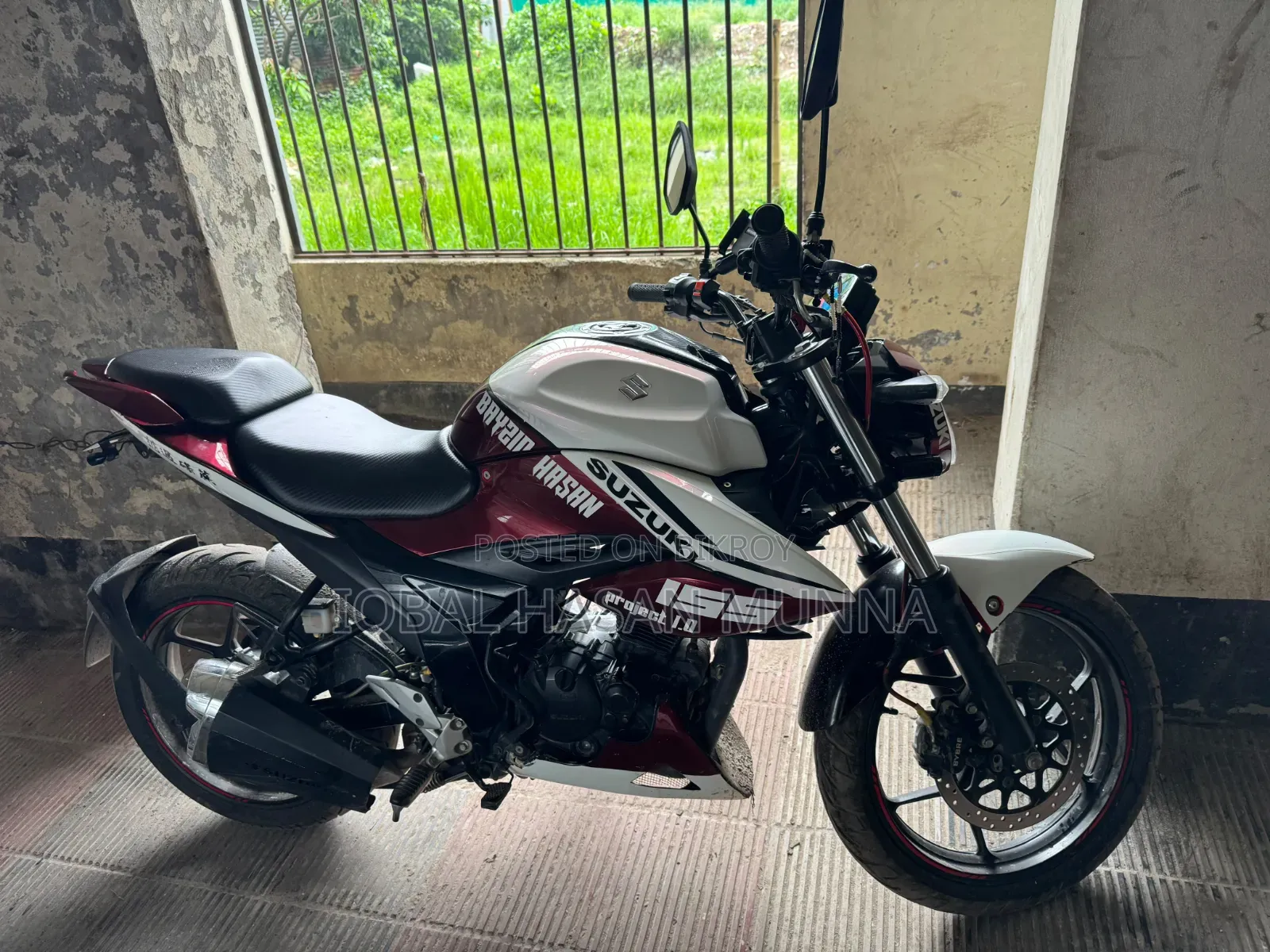 Suzuki Gixxer Fi ABS 2024 Red