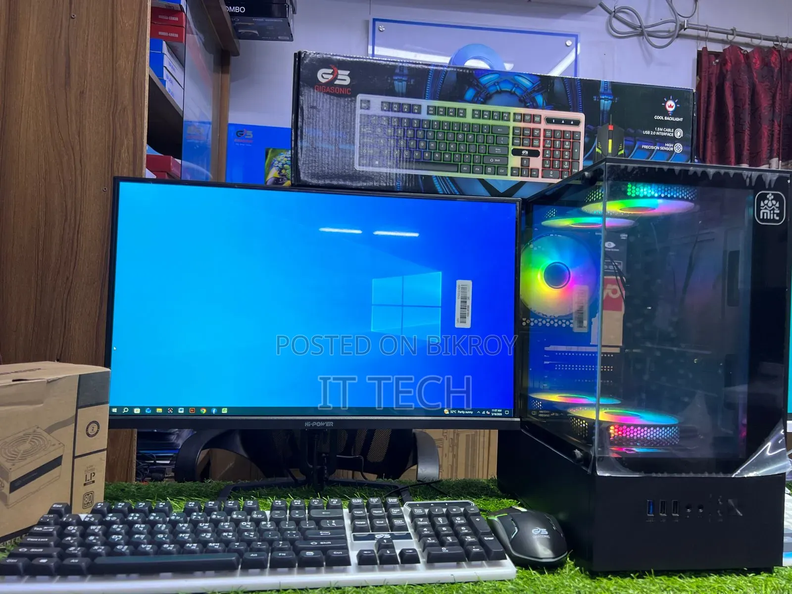 New Desktop Computer 8GB Intel Core I7 SSD 128GB
