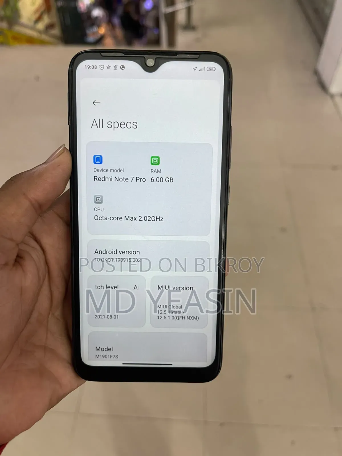 Xiaomi Redmi Note 7 Pro 128 GB Black