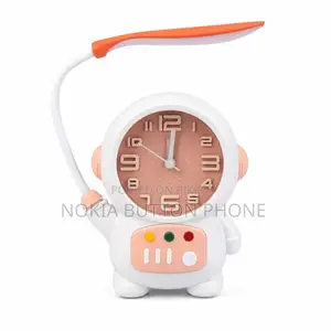 Astronaut Desk Lamp With Alarm Clock