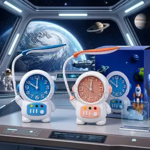Astronaut Desk Lamp With Alarm Clock