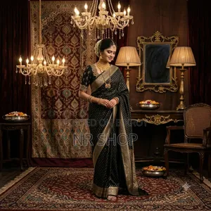 Afsan Print Saree with Blouse Piece