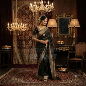 Afsan Print Saree with Blouse Piece