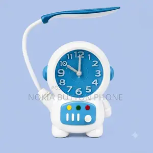 Astronaut Desk Lamp With Alarm Clock