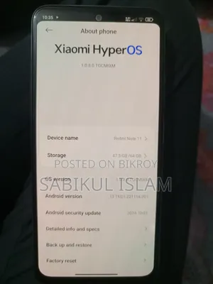 New Xiaomi Redmi Note 11 64 GB