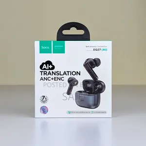 EQ27 AI Translation Wireless Earbuds – ANC + ENC Noise Cancellation