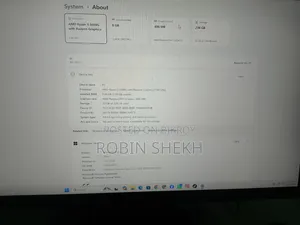 ডেস্কটপ কম্পিউটার MSI ৮জিবি AMD Ryzen 5 এসএসডি ২৫৬জিবি