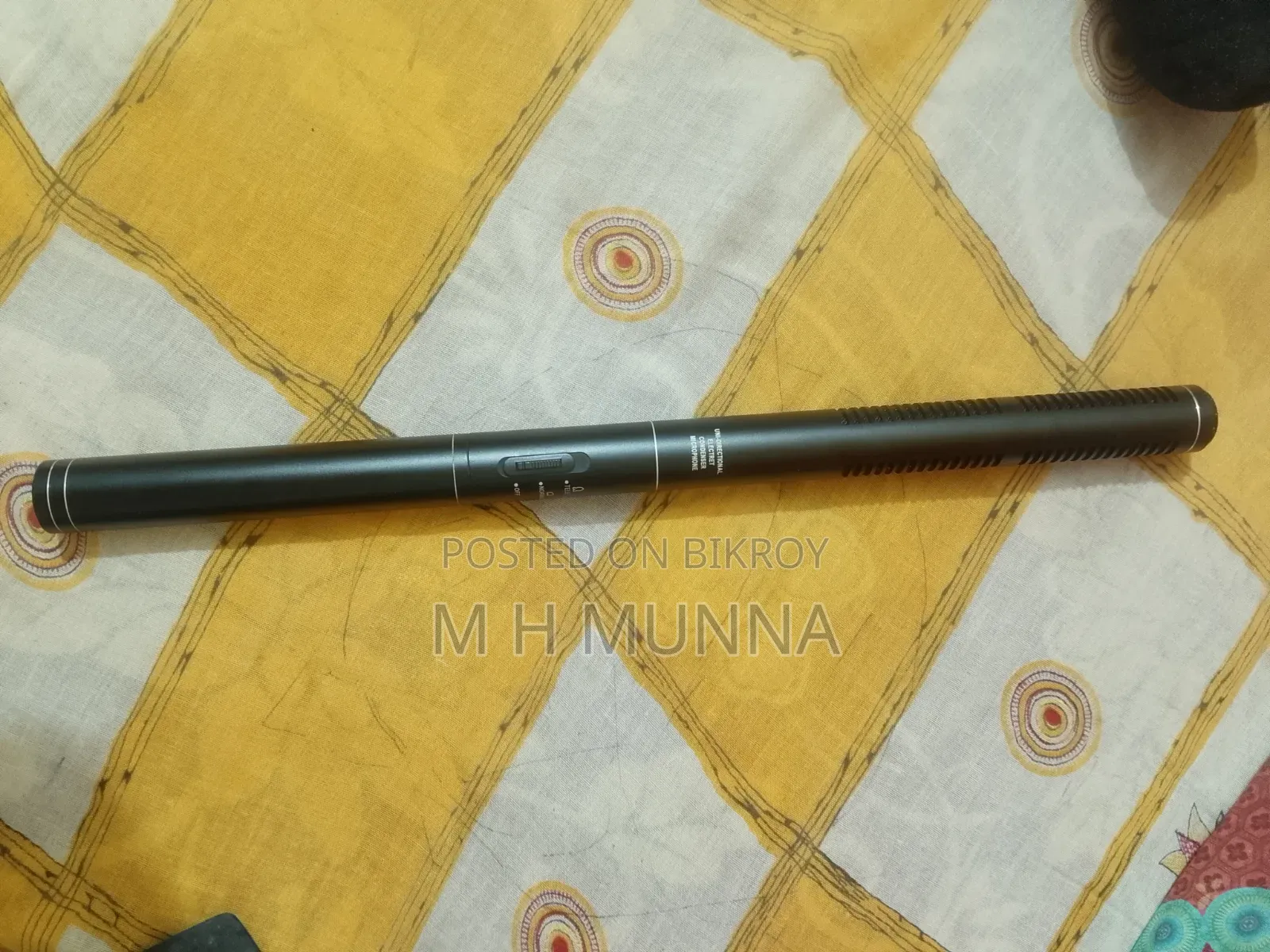 সুপার ইউনি-ডাইরেকশনাল কন্ডেন্সার মাইক্রোফোন