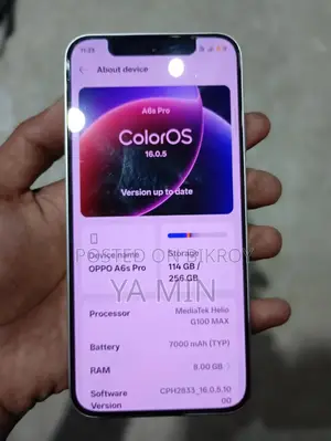 Oppo A6s Pro 256 GB White