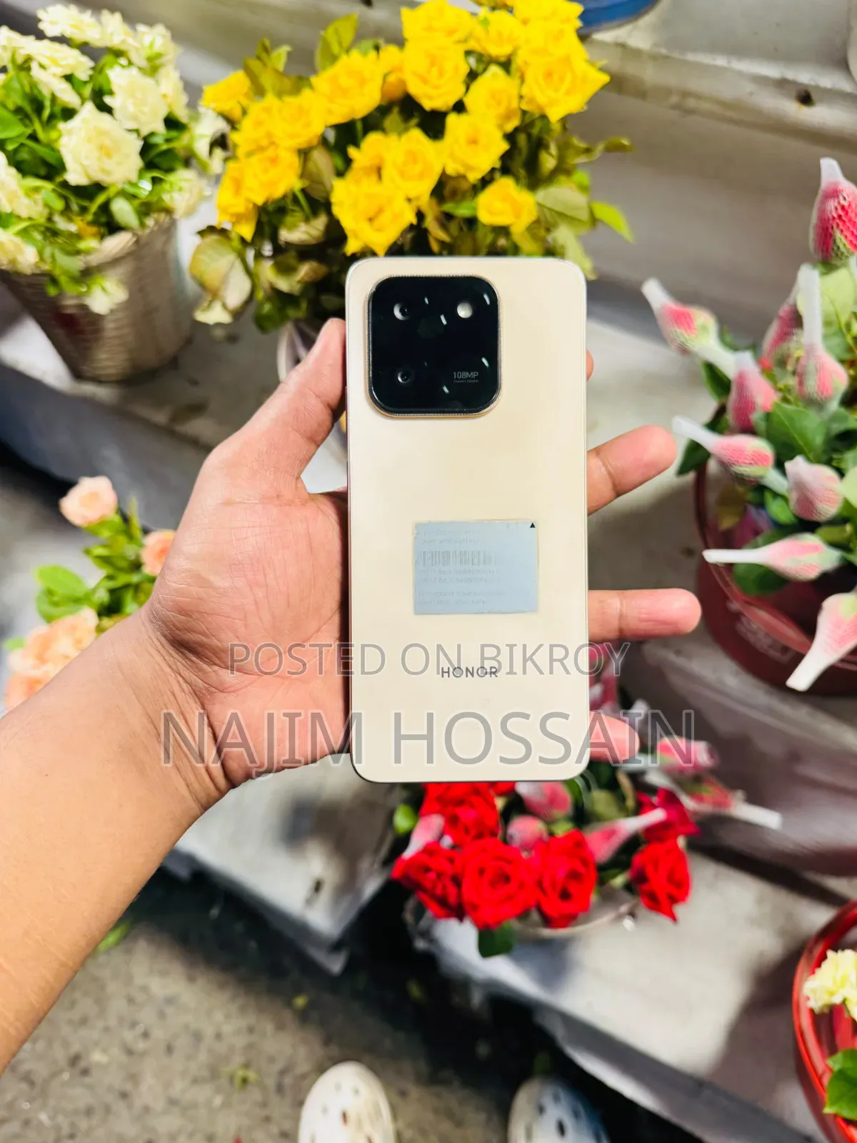 Honor X7d ২৫৬ জিবি সাদা