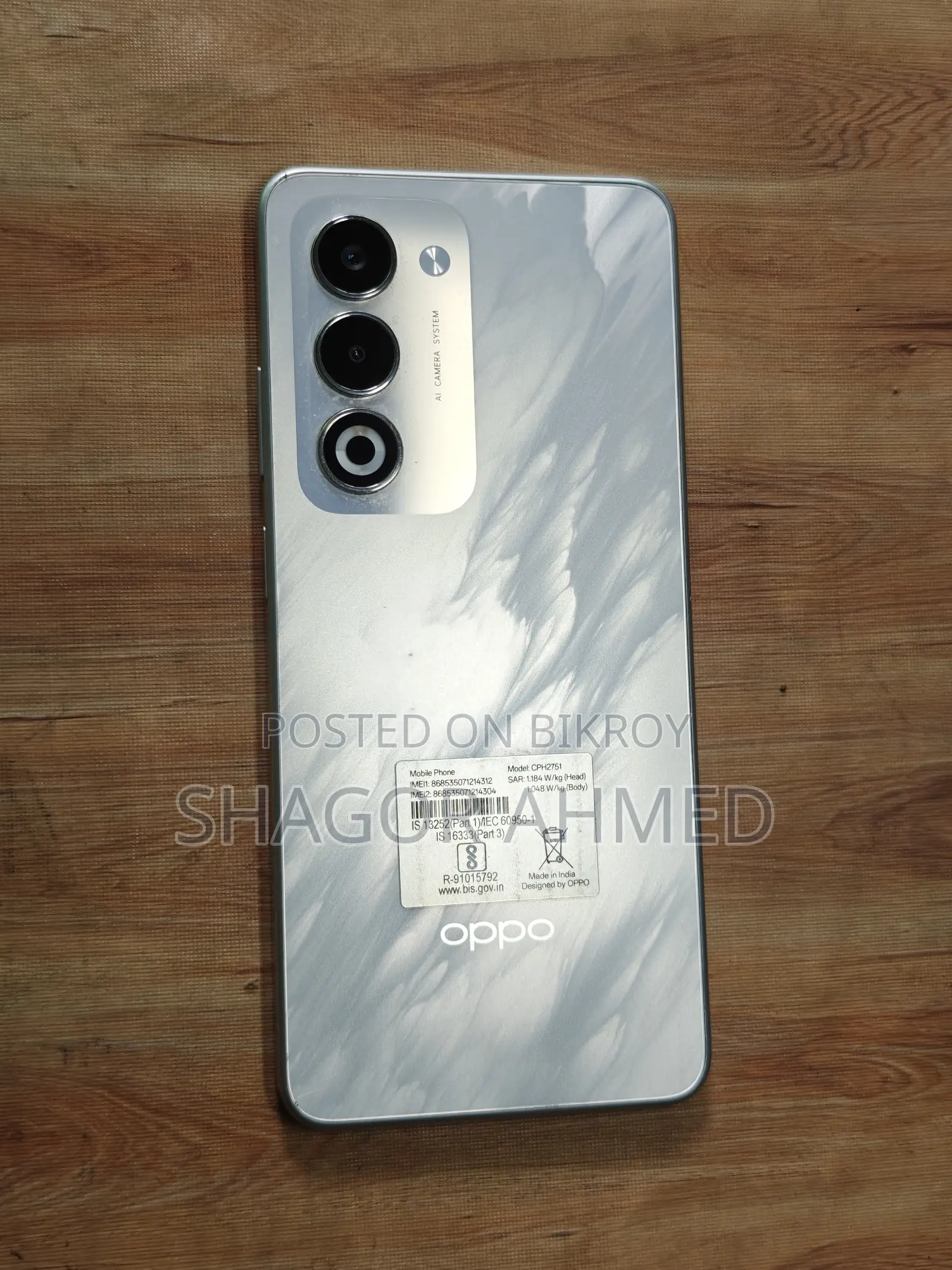Oppo A5 128 GB White