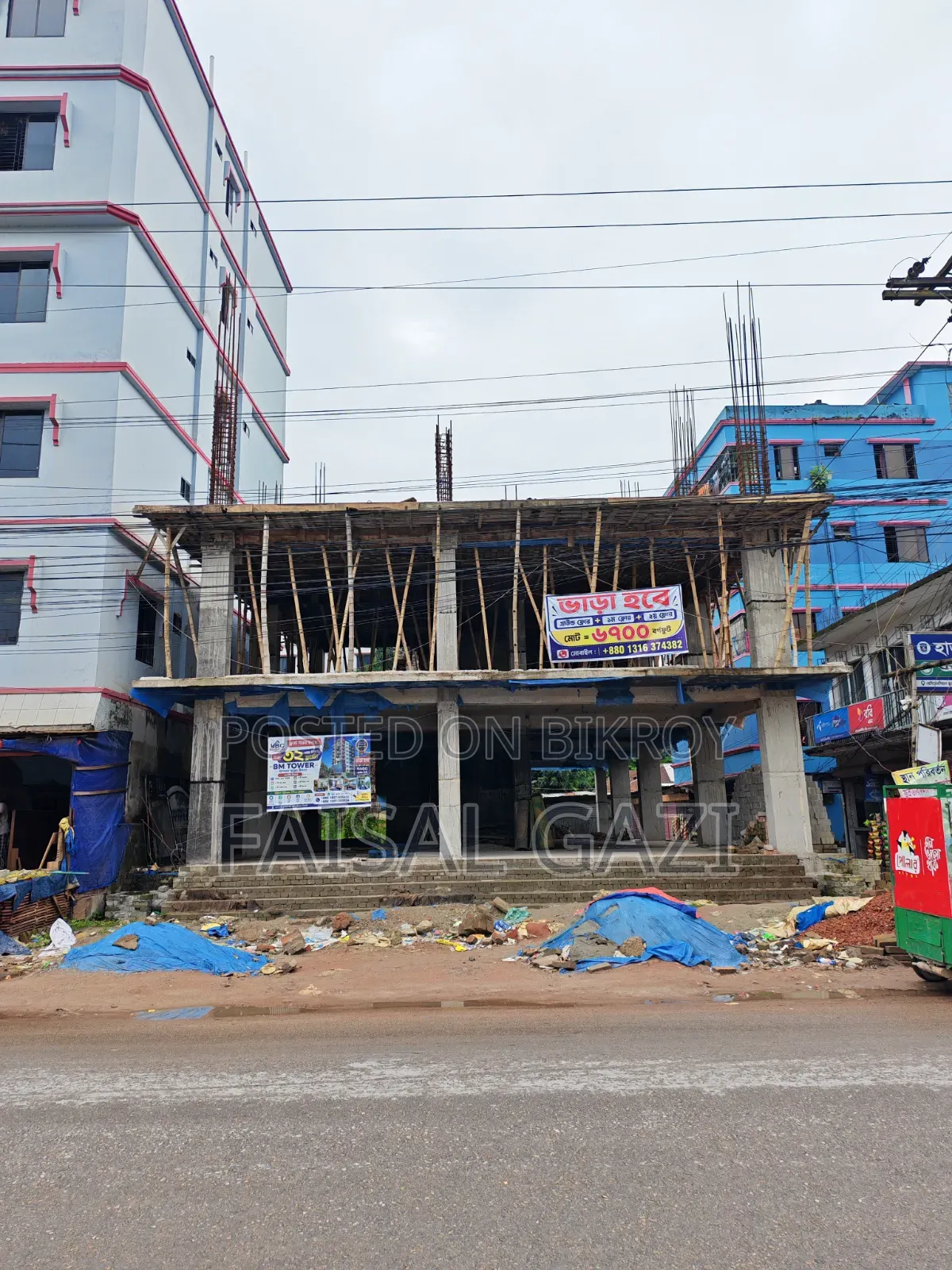 7,100 Sq Ft Commercial Space for Rent in Hajiganj.
