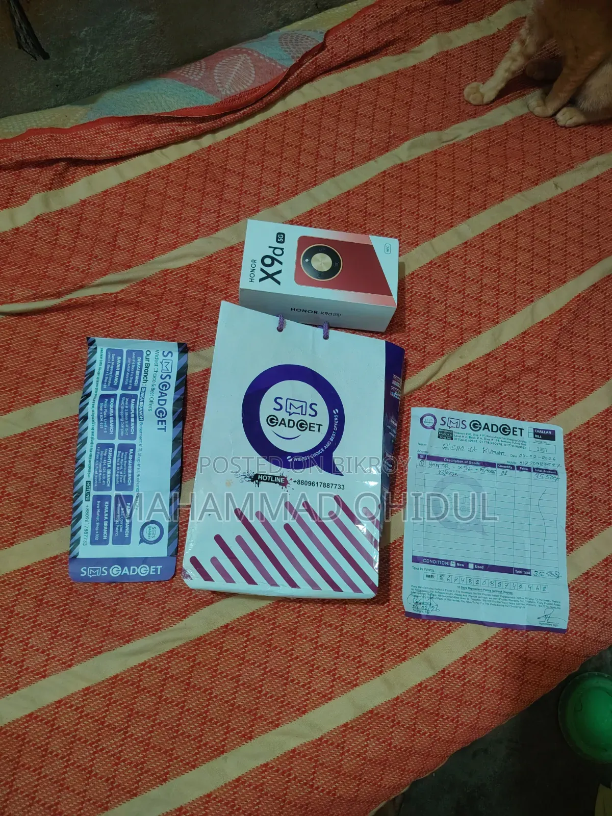 Honor X9d 256 GB Black
