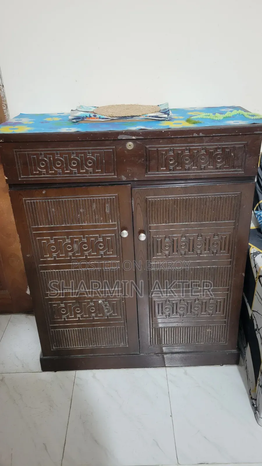 Used Malaysian Wood Shoe Box 3ft by 3.5ft for sale.