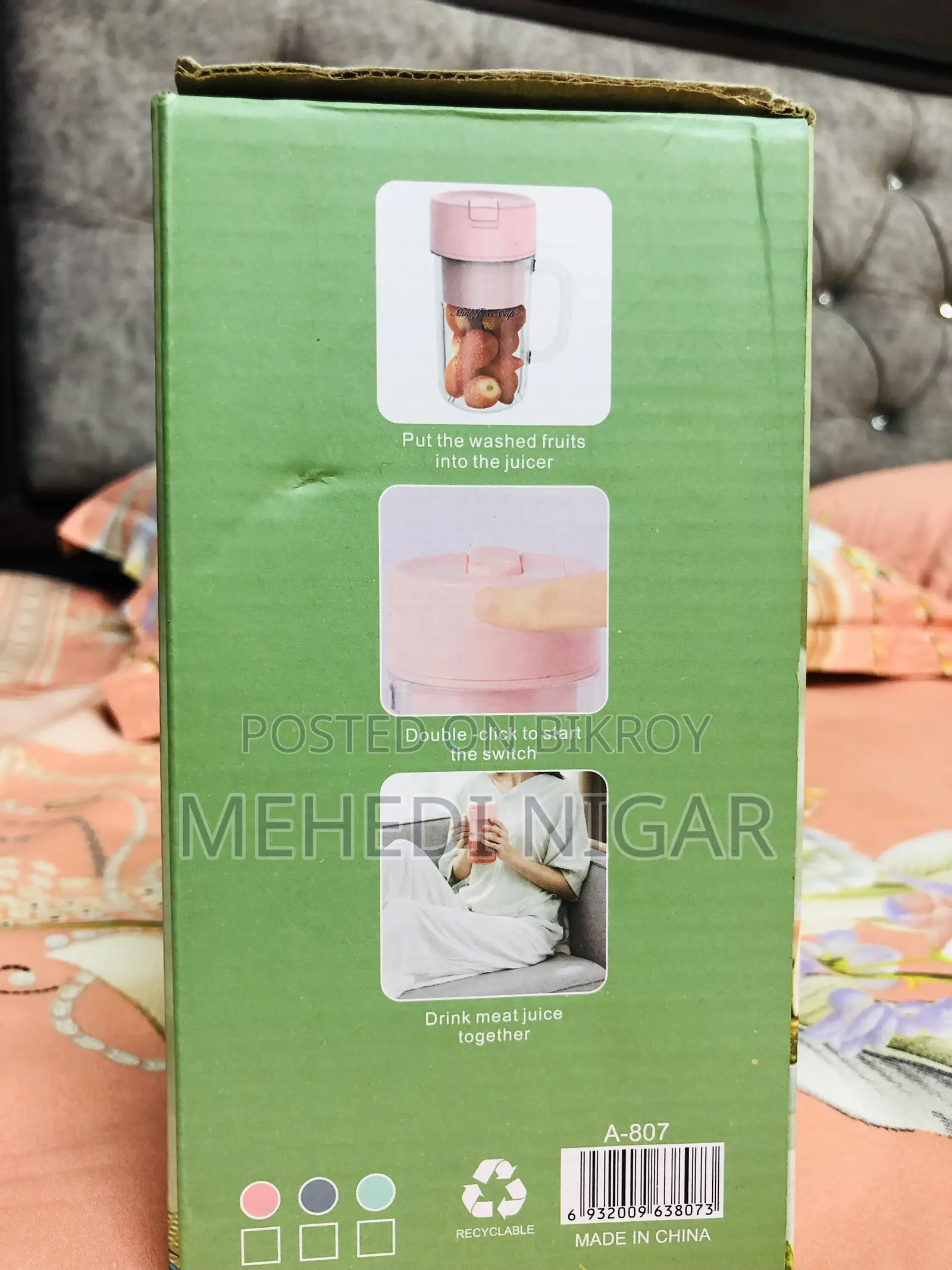 Mini Juicer Portable