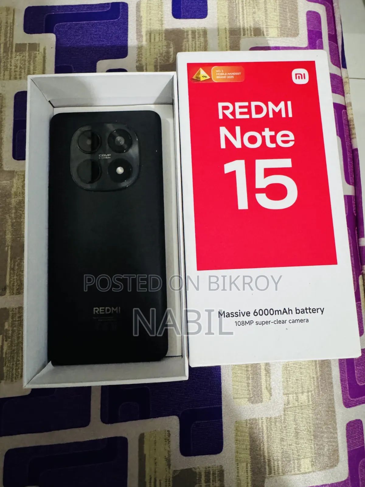 Xiaomi Redmi Note 15 128 GB Black