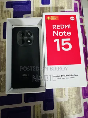 Xiaomi Redmi Note 15 128 GB Black