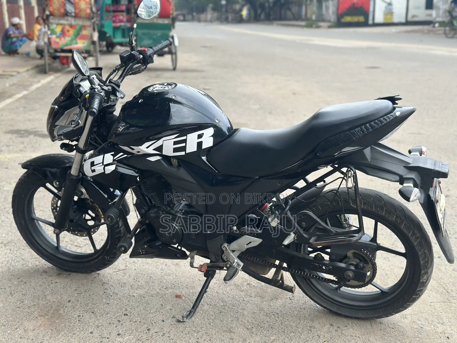 Suzuki Gixxer Monotone 2022 Black
