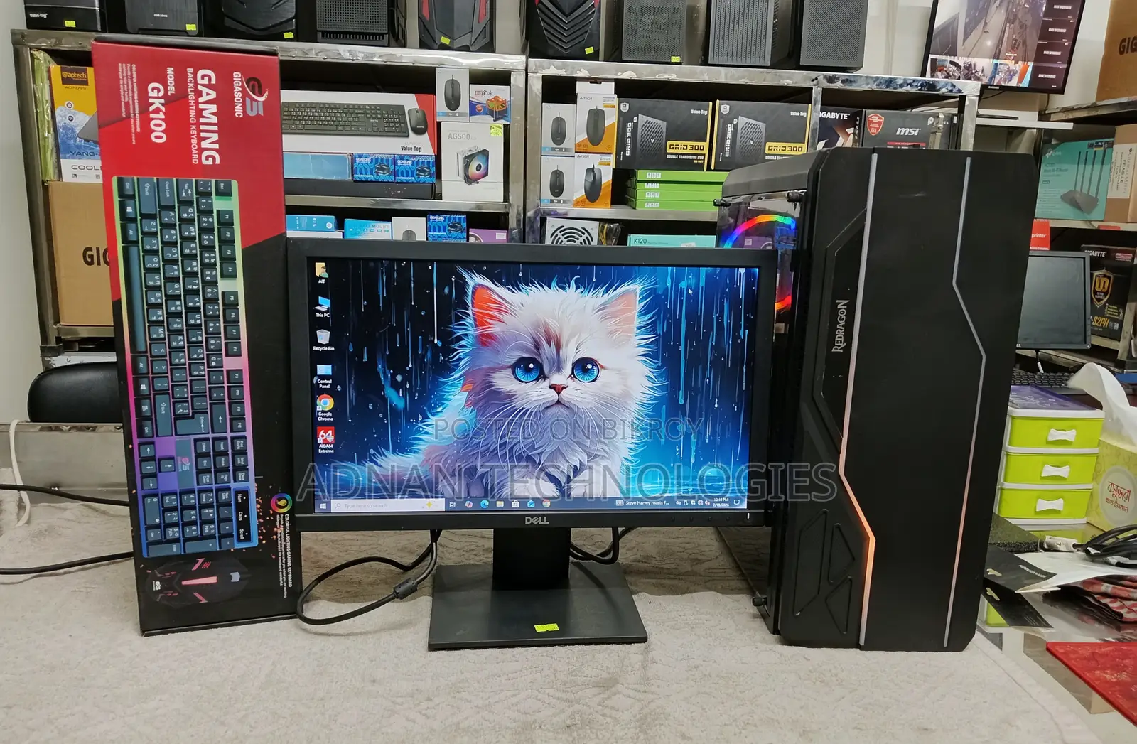 Desktop Computer 8GB AMD Ryzen 5 SSD 128GB
