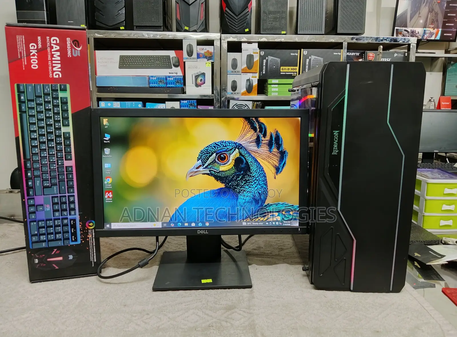 Desktop Computer 8GB AMD Ryzen 5 SSD 128GB