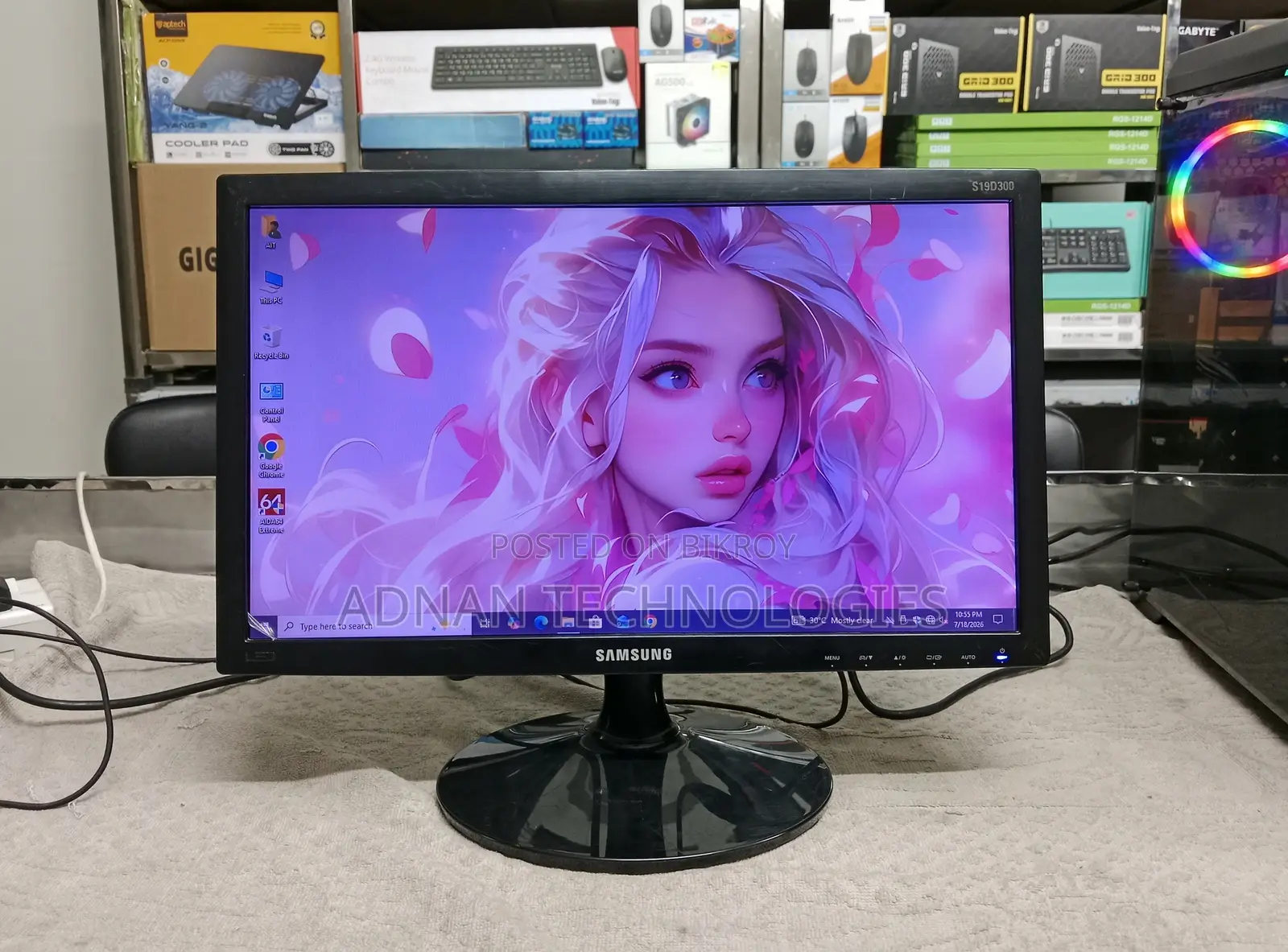Samsung S19D300NY 19-inch HD Wide Screen LED Monitor | Full Fresh