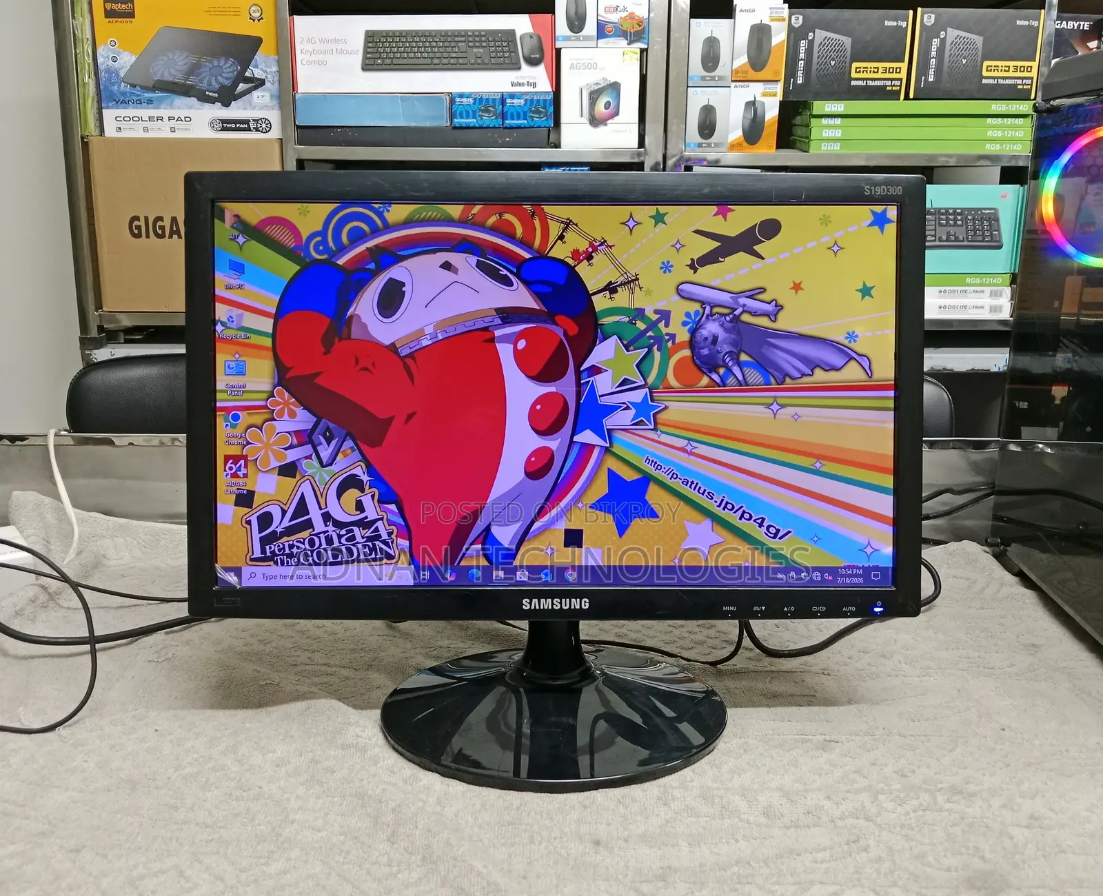Samsung S19D300NY 19-inch HD Wide Screen LED Monitor | Full Fresh
