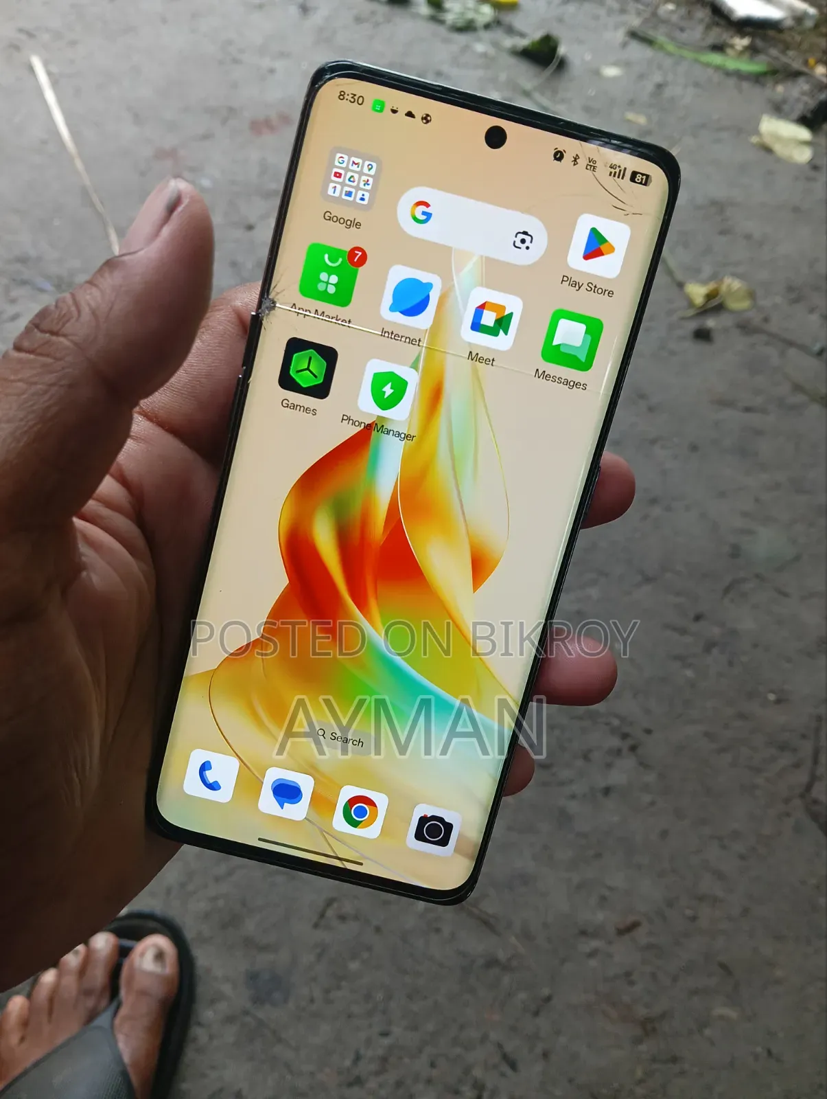 Oppo Reno 8T 128 GB White