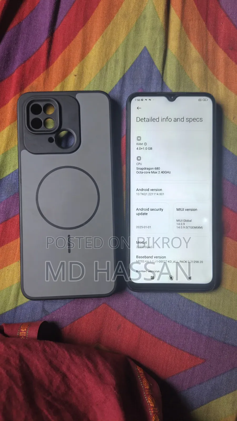 Xiaomi Redmi 10C 64 GB Red