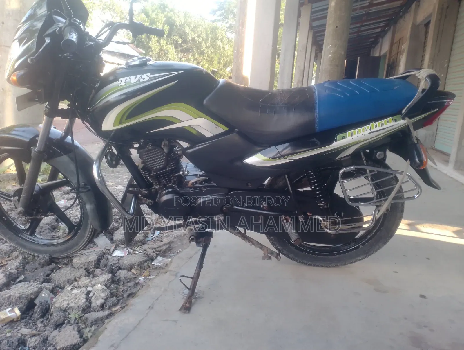 TVS Metro 2016 Green