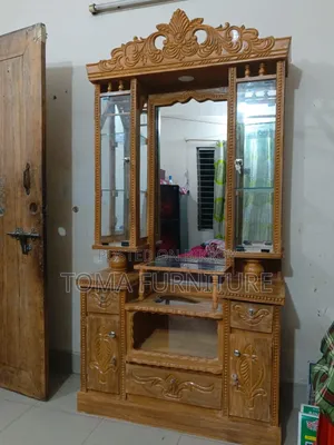 Chittagong Teak Wood Dressing Table