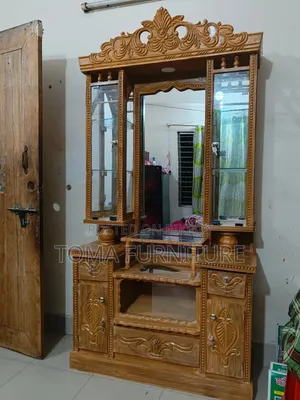 Chittagong Teak Wood Dressing Table