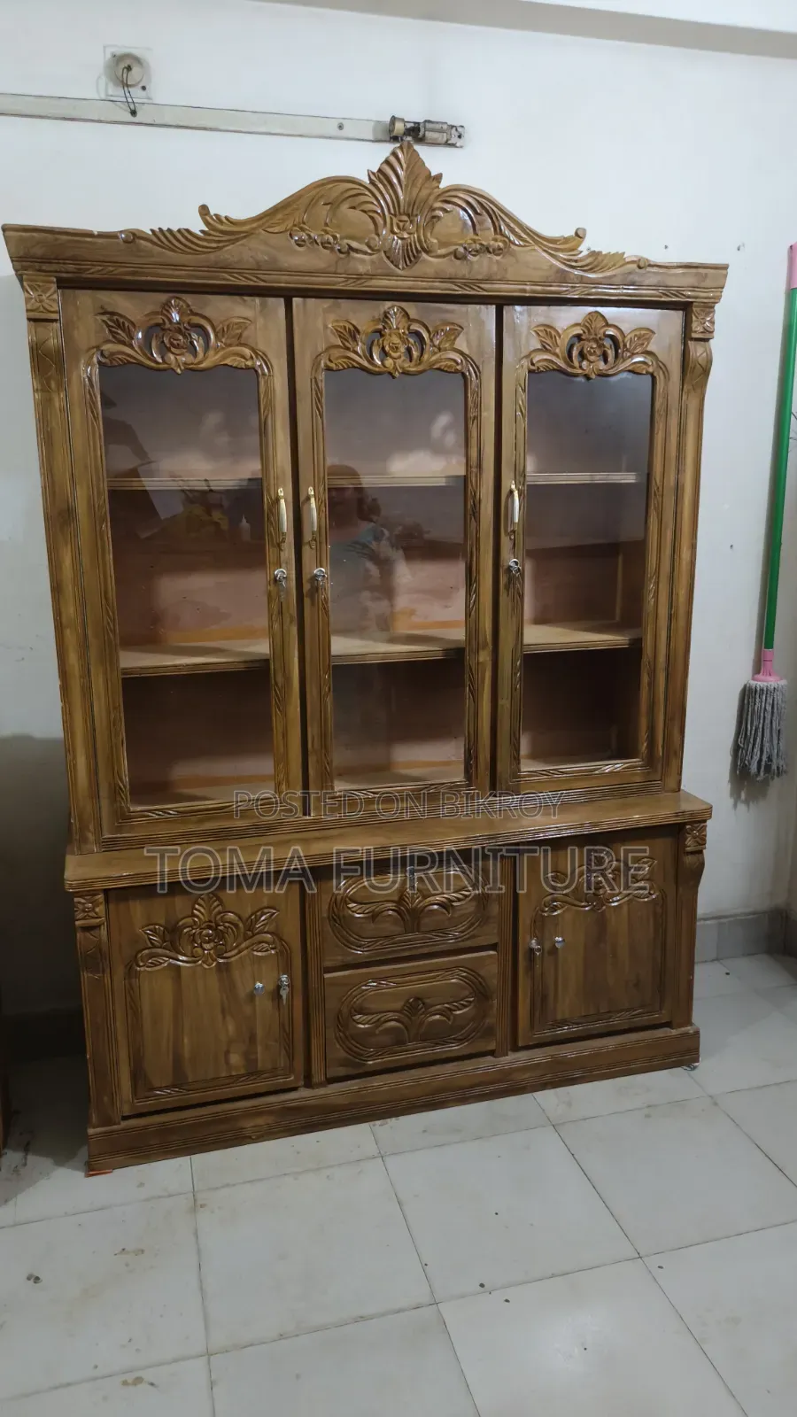 Chittagong Teak Wood Showcase