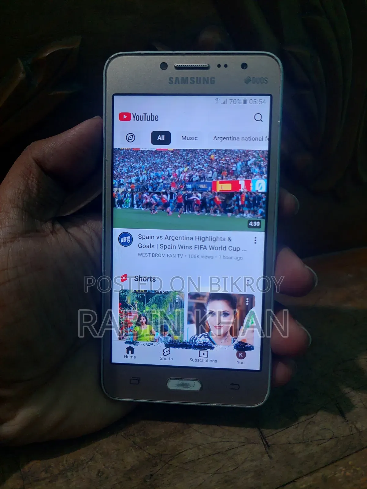 Samsung Galaxy J2 Prime 8 GB Gold