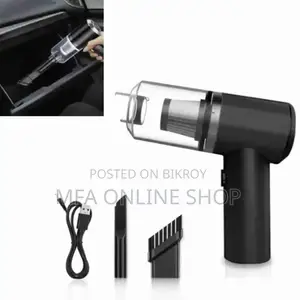 Vacuum Cleaner for Car (Portable Rechargeable System)