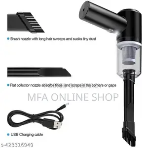 Vacuum Cleaner for Car (Portable Rechargeable System)