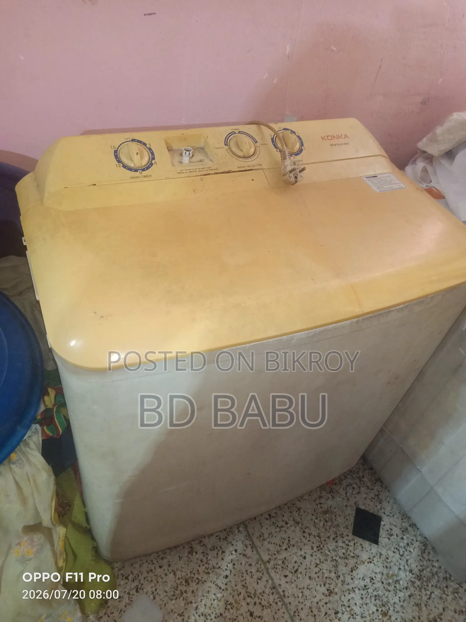 Konka washing machine for sale