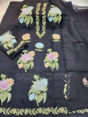 সপুরা মসলিন ৪পিস, আনস্টিচড থ্রিপিস।