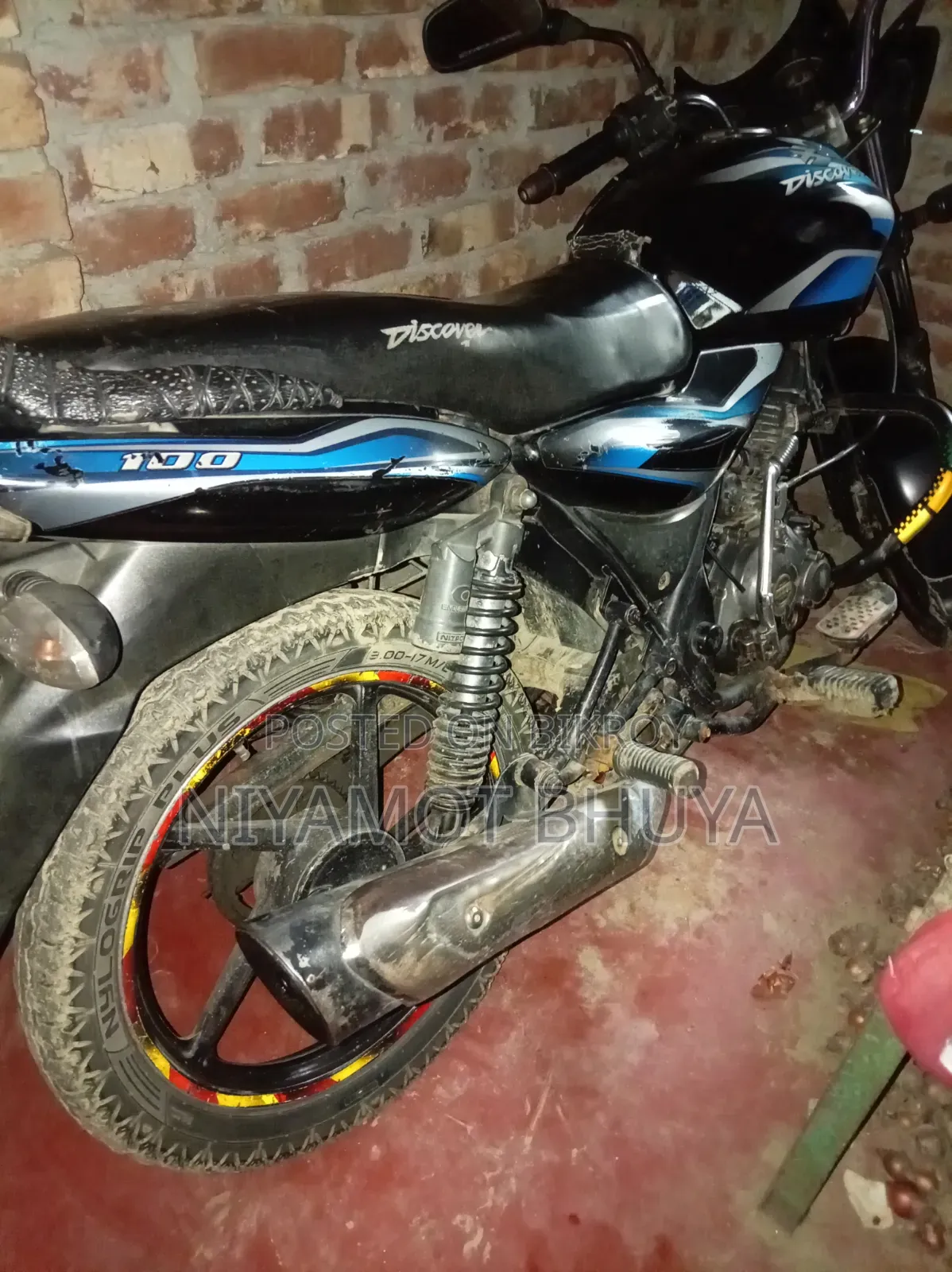 Bajaj Discover 100 2013 Black