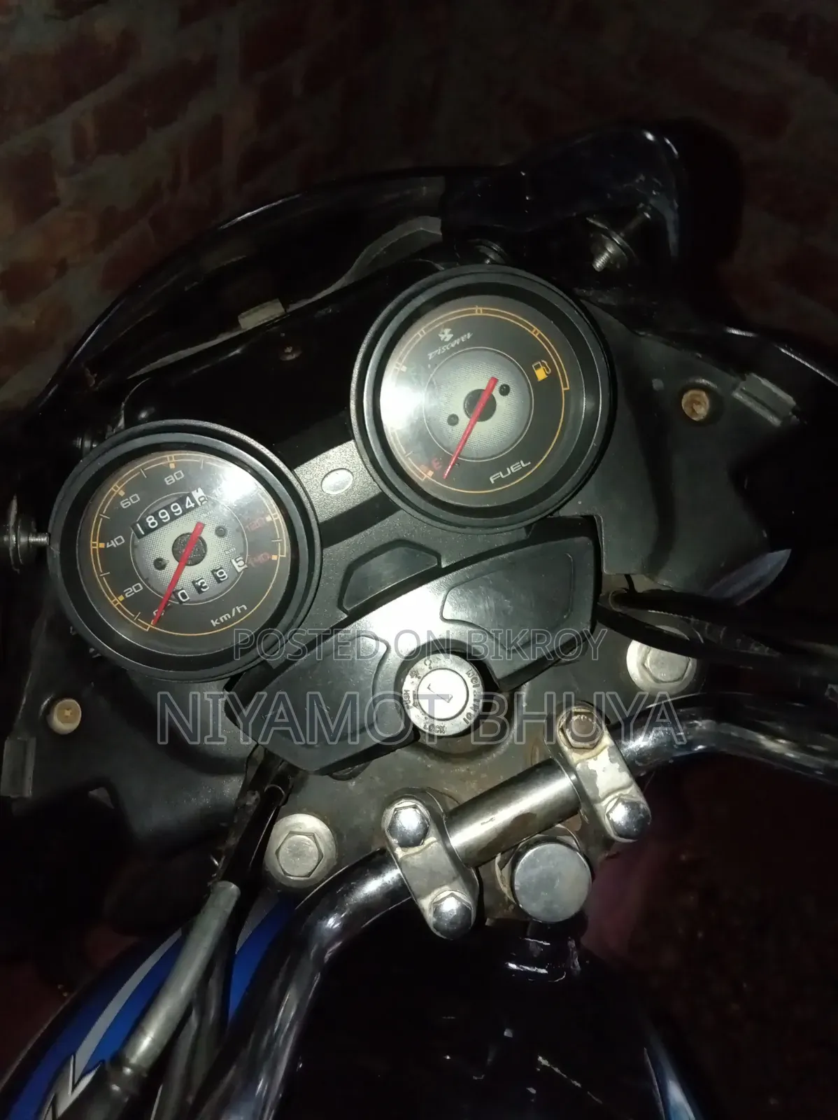 Bajaj Discover 100 2013 Black