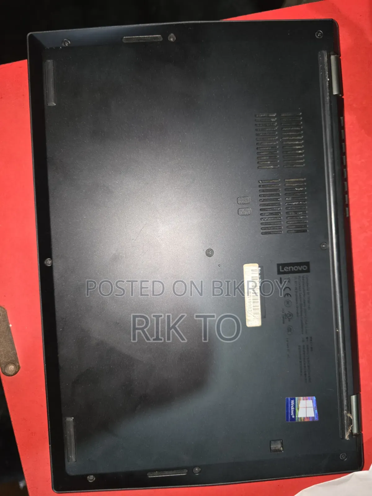 Laptop Lenovo ThinkPad L13 Yoga 8GB Intel Core I5 HDD+SSD 256GB